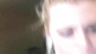 Amateur Kristen Dildo Blowjob & Masturbation Show!