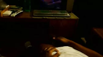 Amateur Black Male Masturbates to Blonde Girls in Homemade Solo Tribute