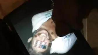 Amateur Black Male Masturbates to Blonde Girls in Homemade Solo Tribute