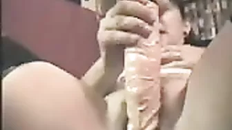 MILF Mom Emi Homemade Dildo Masturbation with Toys