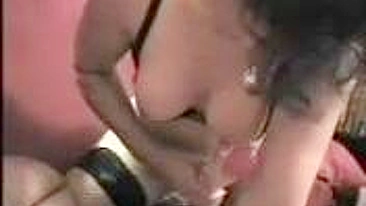 MILF Mom Emi Homemade Dildo Masturbation with Toys