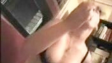 MILF Mom Emi Homemade Dildo Masturbation with Toys