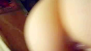 Anal Double Fisting Masturbation with Girlfriend Homemade Toy
