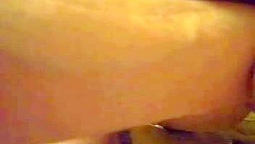 Anal Double Fisting Masturbation with Girlfriend Homemade Toy