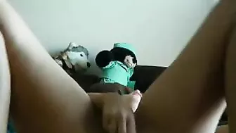 Military Wife Homemade Masturbation with Dildos and Toys