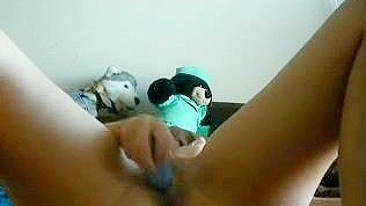 Military Wife Homemade Masturbation with Dildos and Toys