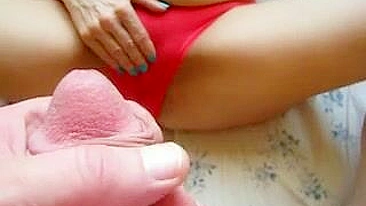 MILF Mom Squirt Wet Panties Homemade Amateur Busty Masturbation