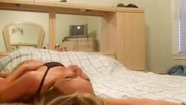 Skinny Teen Cheerleader Homemade Masturbation Orgasm!