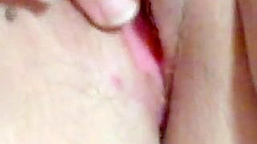 MILF Mom Rubs Her Chubby Pussy Front & Back in Homemade Amateur Fingering