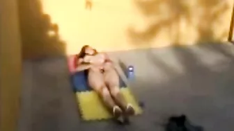 MILF Mom Rizoslindas Hairy Pussy Rubdown - Amateur Latina Masturbates with Fingers!