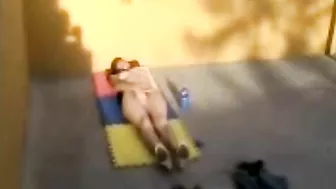 MILF Mom Rizoslindas Hairy Pussy Rubdown - Amateur Latina Masturbates with Fingers!