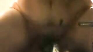 Unleashed Masturbation - Amateur Latina Homemade Dildo Mounting
