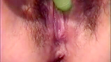 Homemade Masturbation Orgasm with Hairy BBW Moaning Amateur