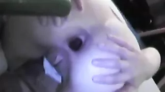 MILF Mom Homemade Anal Orgasm w/ Huge Cucumber