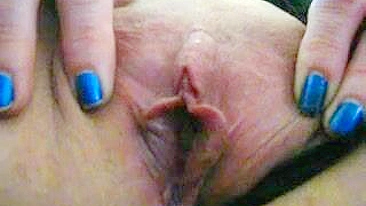 MILF Mom Squirty Dildo Masturbation with Big Tits & Cum!