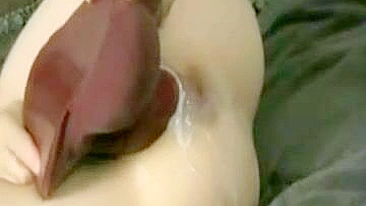 Massive Dildo Masturbation Orgasm - Homemade Porn