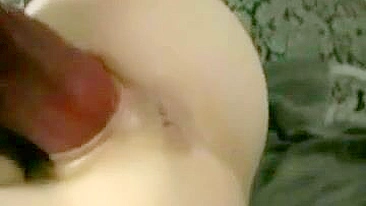 Massive Dildo Masturbation Orgasm - Homemade Porn