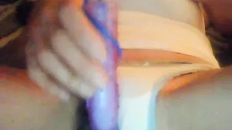 MILF Mom Hairy Solo Amateur Dildo Masturbation Video