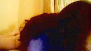 Chubby Brunette Homemade Masturbation with Big Tits and Pillow Humping Leads to Cumming Orgasm