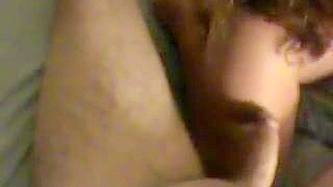 MILF Masturbates and Sucks Cock in Homemade Amateur BJ Video!