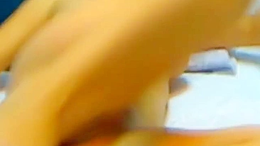 Amateur Bulgarian Girl Anal Masturbation with Dildo and Moaning Orgasm on Webcam