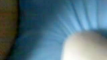 Amateur MILF Rides Cowgirl with Dildo & Moans during Homemade Wife Masturbation