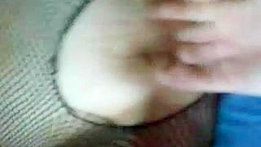 Amateur MILF Rides Cowgirl with Dildo & Moans during Homemade Wife Masturbation