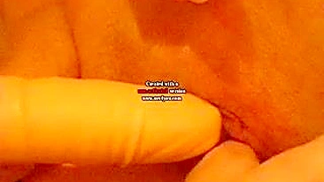 Amateur MILF Rides Cowgirl with Dildo & Moans during Homemade Wife Masturbation