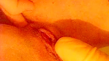 Amateur MILF Rides Cowgirl with Dildo & Moans during Homemade Wife Masturbation