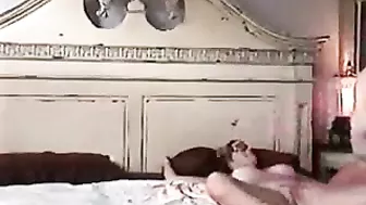 Mrs MILF Blindfolded Bondage Masturbation w/ Vibrator & Dildo - Amateur BDSM Homemade