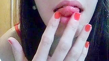 French Teen Fingers & Creams Amateur Masturbation Homemade