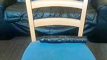 Masturbating Amateur with Big Dildos on Webcam