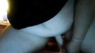 Chubby Teen Masturbates with Sex Toys & Glasses!