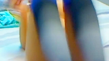 Masturbating Blonde College Girl Homemade Webcam Orgasm