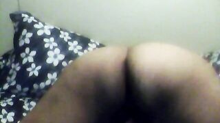 Amateur BBW Masturbates with Dildo in Homemade Solo Session