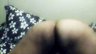 Amateur BBW Masturbates with Dildo in Homemade Solo Session