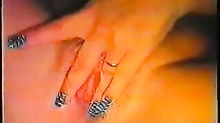 Ex-Wife Hairy Pussy Masturbation with Sex Toys - Amateur BBW Busty Milf