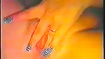 Ex-Wife Hairy Pussy Masturbation with Sex Toys - Amateur BBW Busty Milf