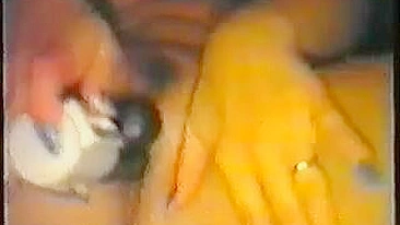 Ex-Wife Hairy Pussy Masturbation with Sex Toys - Amateur BBW Busty Milf