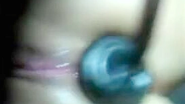 Masturbating Amateur Ass Dildo Orgasm