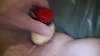 Mom Homemade Dildo Masturbation with BBW Wife and Amateur Milf