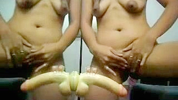 MILF Mom Solo Orgasm w/ Wall Mounted Dildo!