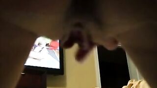 Massive Squirts on Knees - Amateur Homemade Masturbation Orgasm