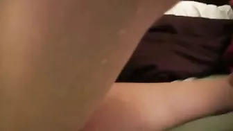 Massive Squirts on Knees - Amateur Homemade Masturbation Orgasm