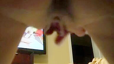 Massive Squirts on Knees - Amateur Homemade Masturbation Orgasm