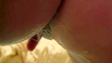 Massive Squirts on Knees - Amateur Homemade Masturbation Orgasm