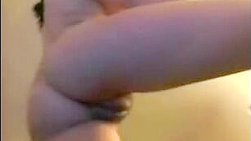 Amateur Brunette Masturbates with Big Boobs on Webcam!