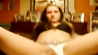 College Teen Homemade Masturbation with Dildo and Amateur Solo