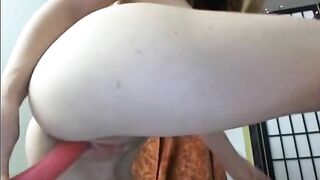 College Cutie Wet & Wild Masturbation Session with Dildos and Toys