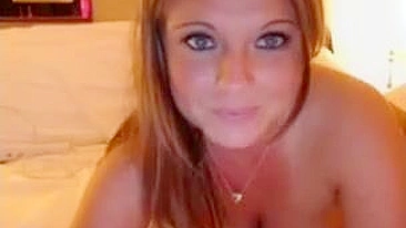 Masturbation Mayhem with Busty Beauty Dildo & Squirts!